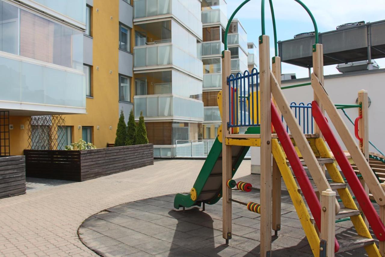 New Modern 4-Room Apartment With Big Balcony And Undeground Parking In Center Of Tallinn Exteriör bild